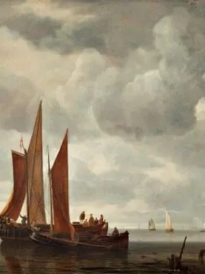 Dubbels Delvis kopi efter Hendrick Jacobsz.