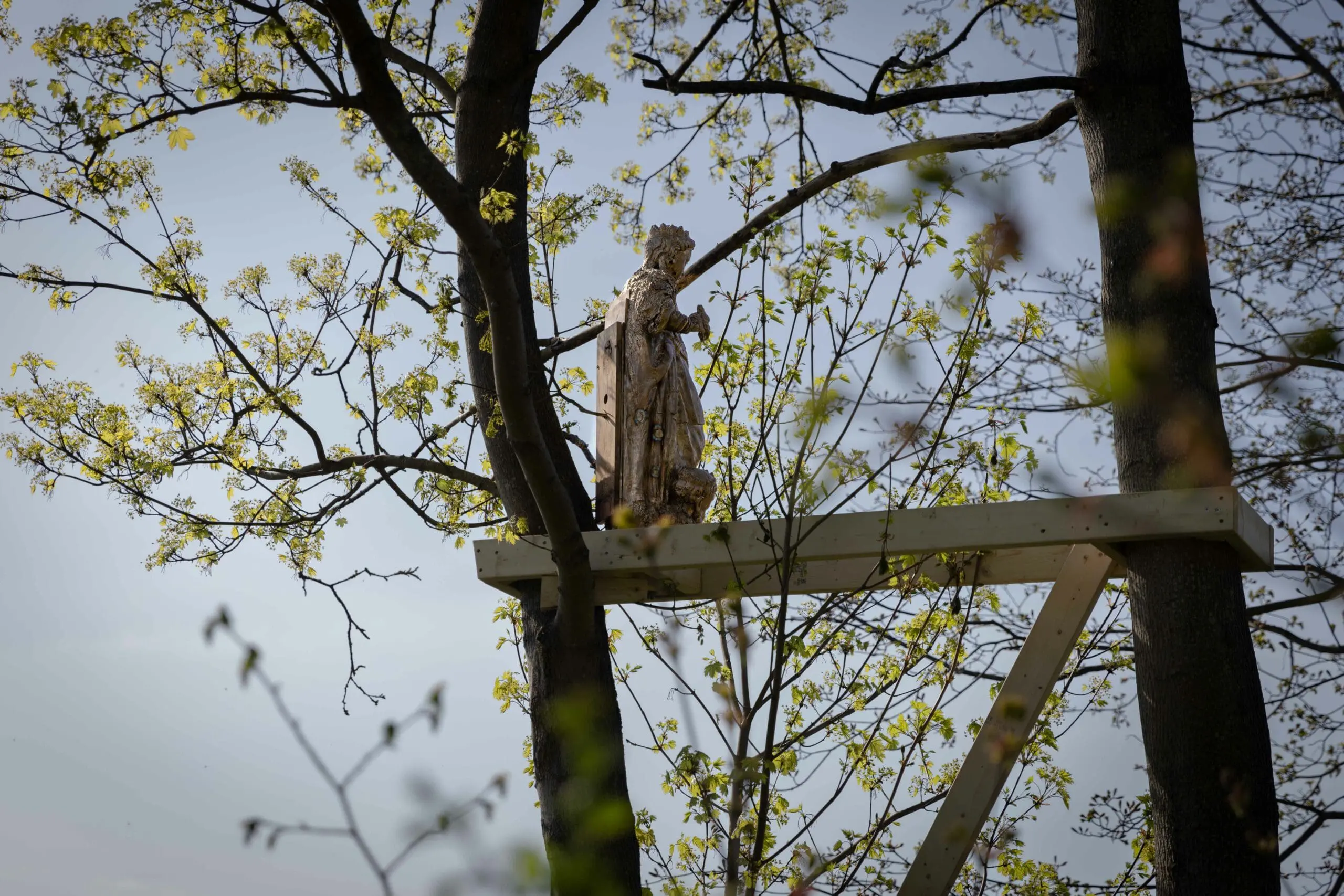 Danh Vo præsenterer Skt. Katharina side og bagside_Stationshaven_Nivaagaards Malerisamling_fotograf David Kahr