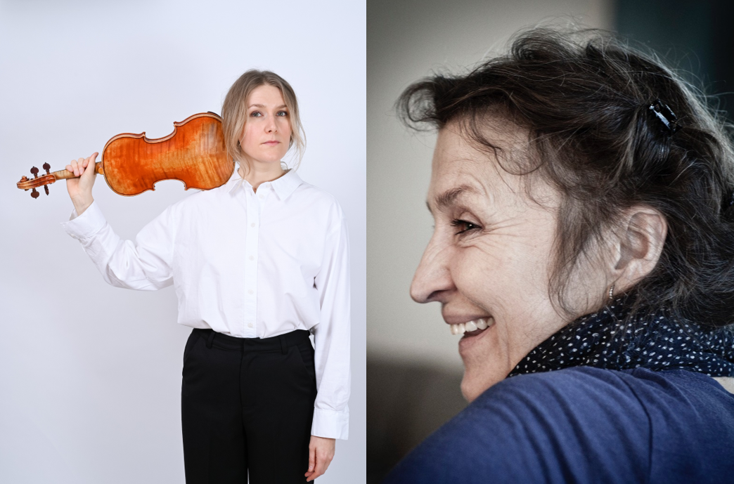 Cæcilie Balling og Karen-Lise Mynster