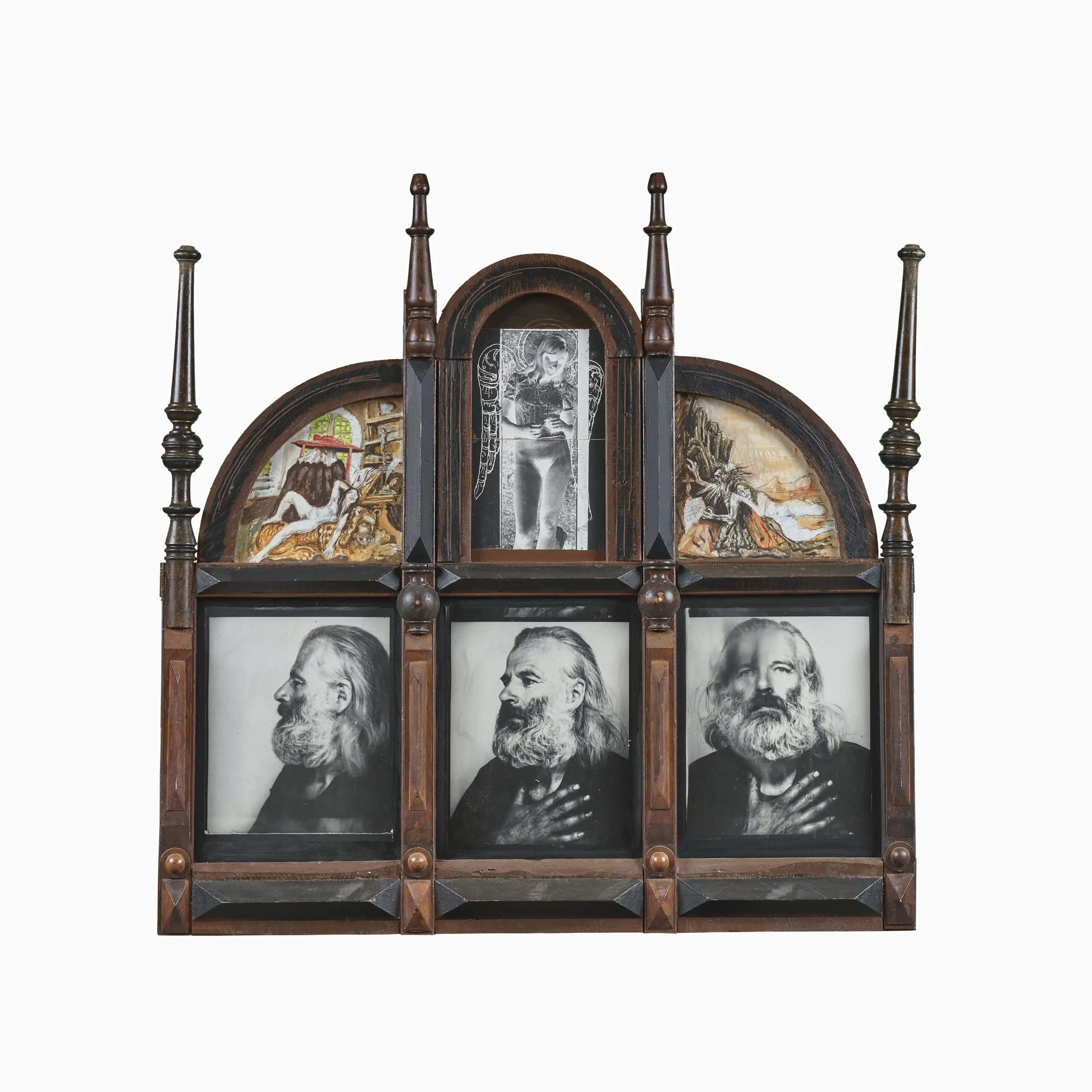Richard Winther, Hieronymus Altertavle, 1976. Skive Kunstmuseum, Museum Sallings kunstsamling. Foto © Richard Winther; Gert Laursen