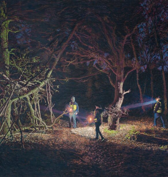 Ahmad Siyar Qasimi, Nattevagt, 2024. Ahmad Siyar Qasimi og Galleri Tom Christoffersen